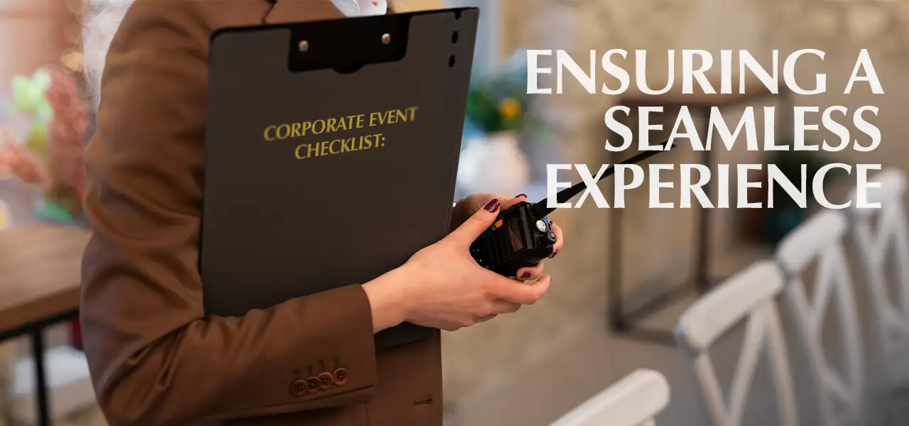 A definitive Manual for Corporate events
